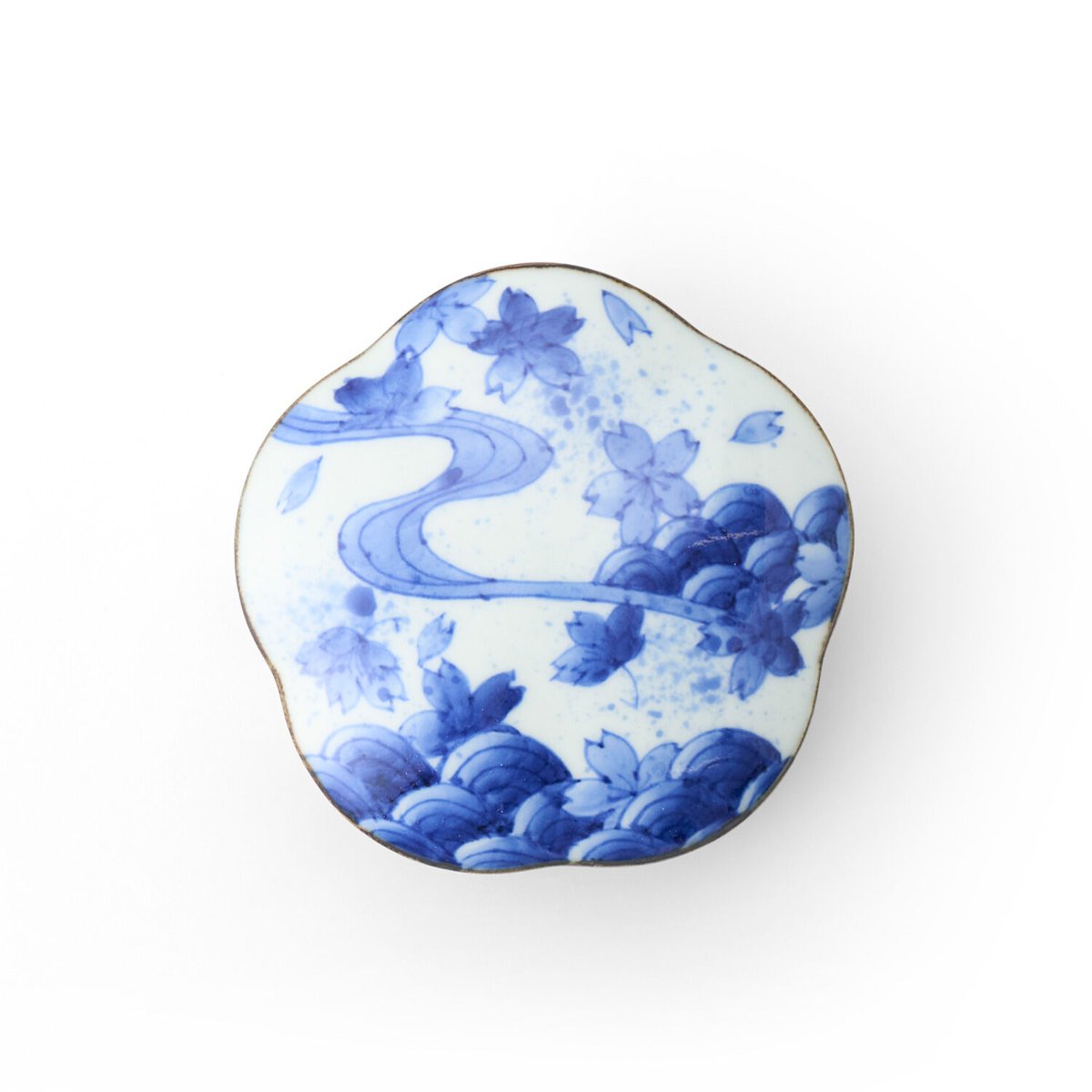 希少！！】【新品】有田焼福泉窯染付花器美術品