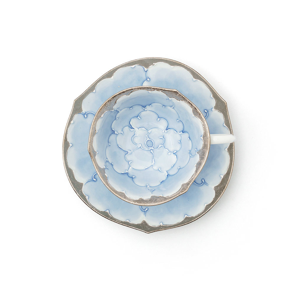 サンドブラスト花瓶 牡丹 サンドブラスト作品の通販 | iichi 日々の