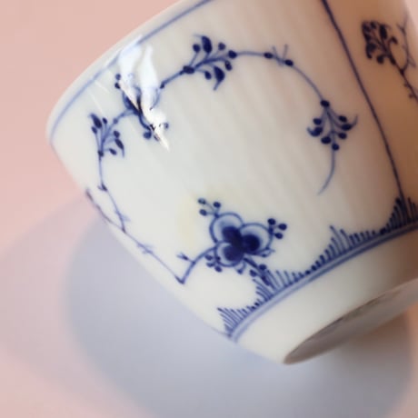 【ヴィンテージ】ロイヤルコペンハーゲン ブルーフルーテッドプレーン”Blue Fluted ” コーヒーカップ＆ソーサー 3543/3539