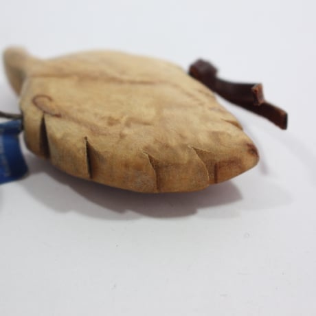 【Wood Jewel】【新品】フィンランド「ウッドジュエル」キーリング "Leaf（葉）” 250701-062