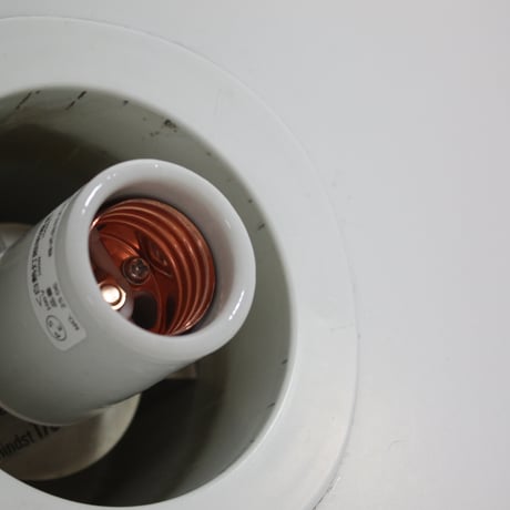 【北欧ヴィンテージ】【PSE認証灯具】デンマーク エナメルシーリングライト 器具直径350mm 全長1040mm 250701-L