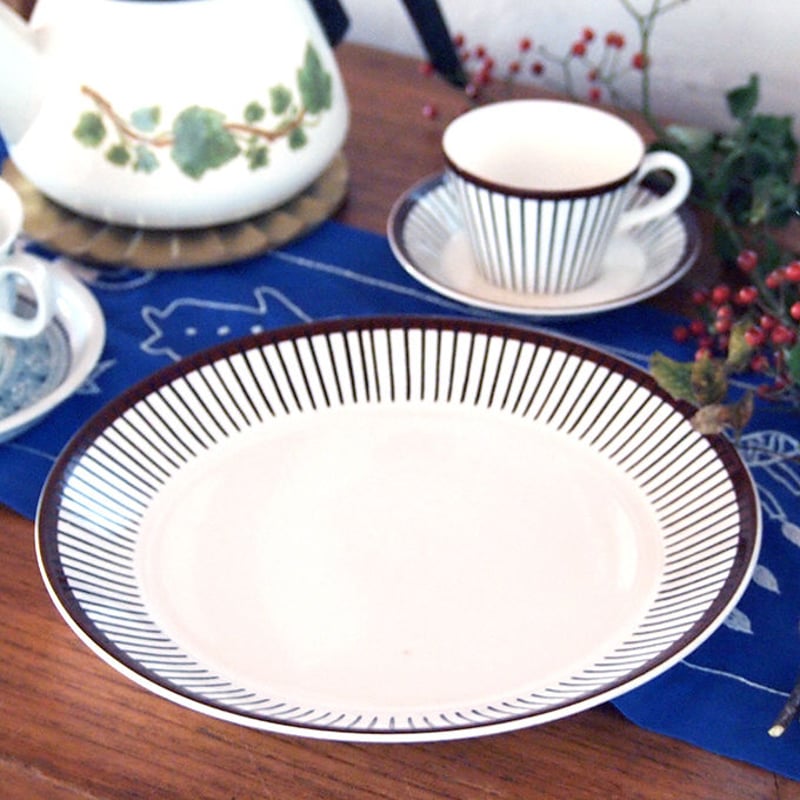 グスタフスベリスピサリブヴィンテージプレート3枚