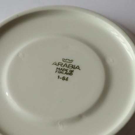 【ヴィンテージ】 ARABIA（アラビア） 「Raanu（ラーヌ）」　カップ＆ソーサー  15050228