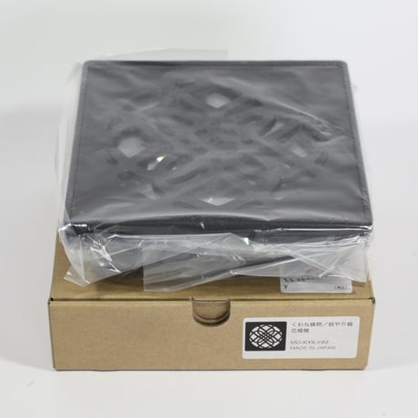 【桑名市特産品】【在庫品アウトレット割引30%OFF】くわな鋳物 蚊やり器「花模様」  250622-026