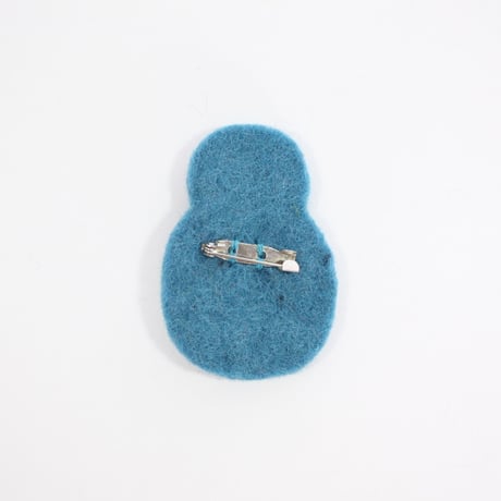 【Amica Felt】【新品】「アミカフェルト」"Russian Doll”ブローチ 250701-005