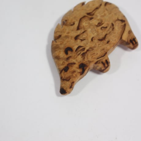 【Wood Jewel】【新品】フィンランド「ウッドジュエル」マグネット "Hedghog （ハリネズミ）” 250701-130
