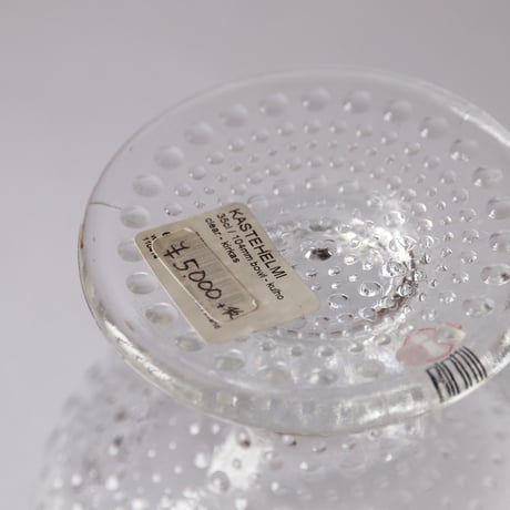 【新品アウトレット 20%OFF】【正規品】イッタラ カステヘルミ　脚付ボゥル（クリア）250608-004