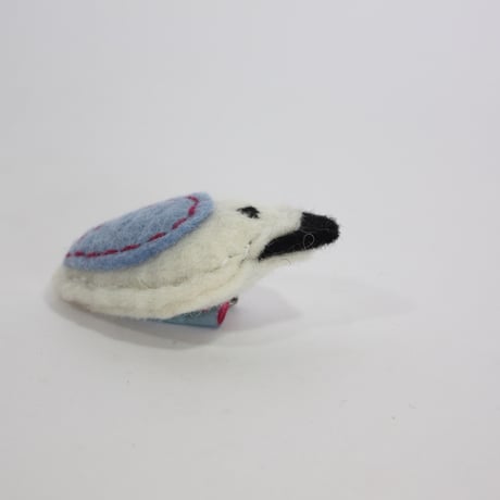 【Amica Felt】【新品】「アミカフェルト」"Little Fat Bird”ブローチ 250701-038