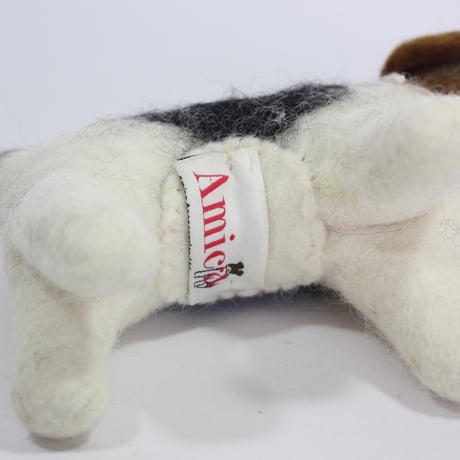 【Amica Felt】【新品】「アミカフェルト」"Fox Terrier（フォックステリア）”人形 Mサイズ 250701-121