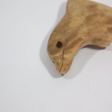 【Wood Jewel】【新品】フィンランド「ウッドジュエル」マグネット "Dolphin（イルカ）” 250701-081