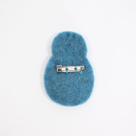 【Amica Felt】【新品】「アミカフェルト」"Russian Doll”ブローチ 250701-007