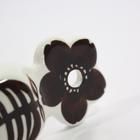 【ヴィンテージ】 Arabia ARABIA Kookki/クーッキ ソルトスプーン ブラウン 5155