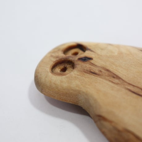 【Wood Jewel】【新品】フィンランド「ウッドジュエル」マグネット "Owl（フクロウ）” 250701-090