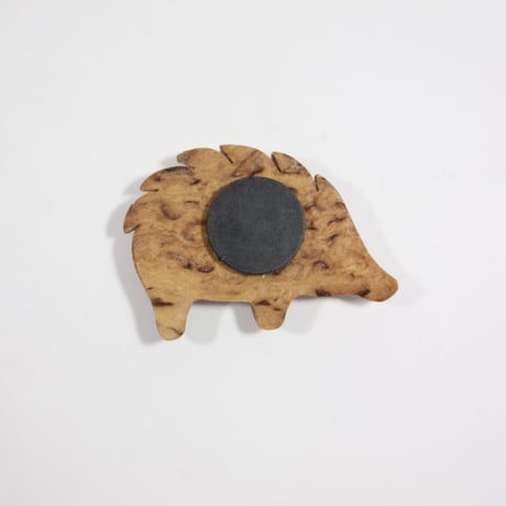 【Wood Jewel】【新品】フィンランド「ウッドジュエル」マグネット "Hedghog （ハリネズミ）” 250701-130