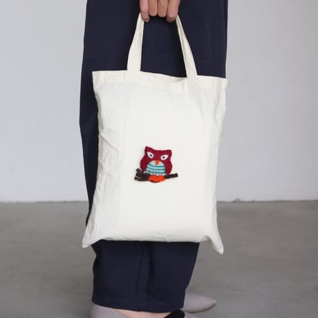 【Amica Felt】【新品】「アミカフェルト」"Owl”ブローチ 250701-035