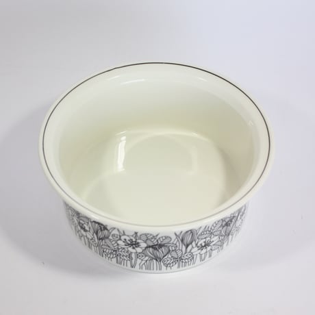 【ヴィンテージ】 Arabia Esteri Tomula（エステリ・トムラ）デザイン「Krokus（クロッカス）」 キャセロール18.5cm  5238