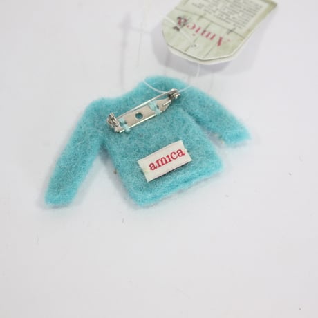 【Amica Felt】【新品】「アミカフェルト」"Clothes”ブローチ 250701-045