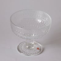 【新品アウトレット 20%OFF】【正規品】イッタラ カステヘルミ　脚付ボゥル（クリア）250608-004