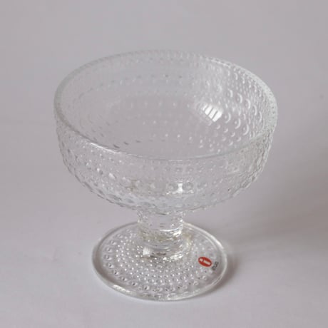 【新品アウトレット 20%OFF】【正規品】イッタラ カステヘルミ　脚付ボゥル（クリア）250608-004