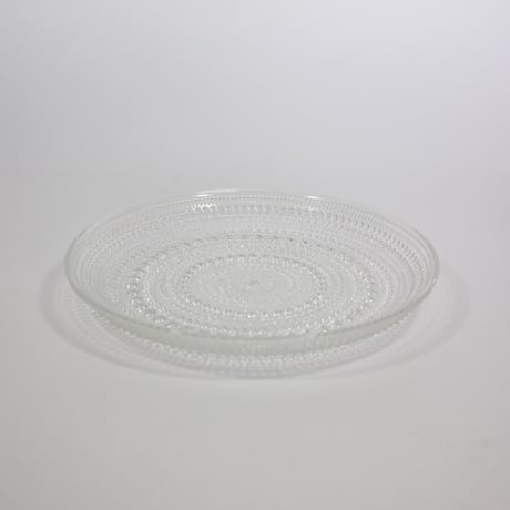 【ヴィンテージ品】イッタラ カステヘルミ プレート（クリア）17cm 15090097
