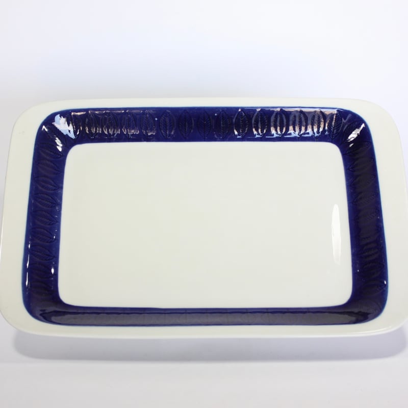 スウェーデン　ロールストランド　コカ　シリーズ　大角皿　スクエア深プレート スウェーデン ロールストランド コカ シリーズ 大角皿 スクエア