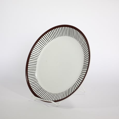 【ヴィンテージ】グスタフスベリ “SPISA RIBB” スピサリブプレート25cm I-235（16100050）