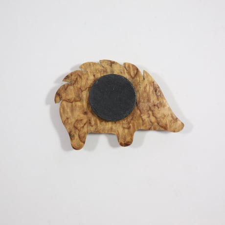 【Wood Jewel】【新品】フィンランド「ウッドジュエル」マグネット "Hedghog （ハリネズミ）” 250701-153