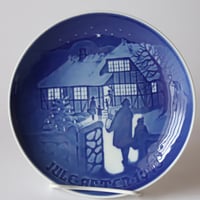 【ヴィンテージ】B&G クリスマスイヤープレート 1973年 I-952
