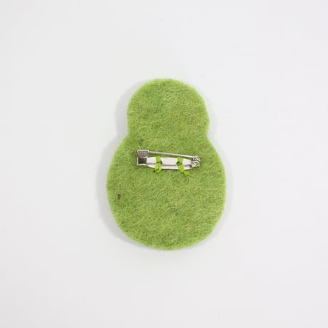 【Amica Felt】【新品】「アミカフェルト」"Russian Doll”ブローチ 250701-012