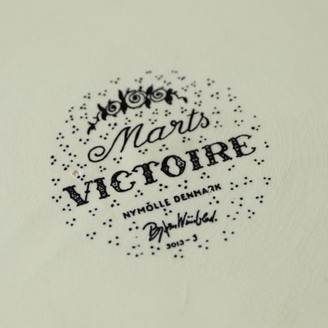 【ヴィンテージ】Nymolle/Bjorn Wiinblad/ウォールプレート/3月 VICTOIRE I-955