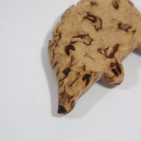 【Wood Jewel】【新品】フィンランド「ウッドジュエル」マグネット "Hedghog （ハリネズミ）” 250701-128