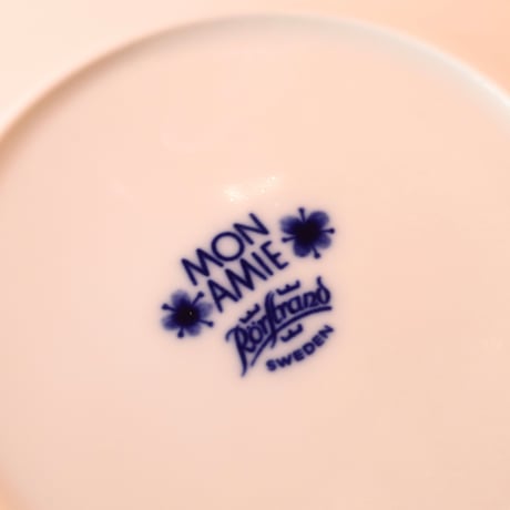 【ヴィンテージ】ロールストランド モナミ”Mon Amie” プレート 17cm 4243