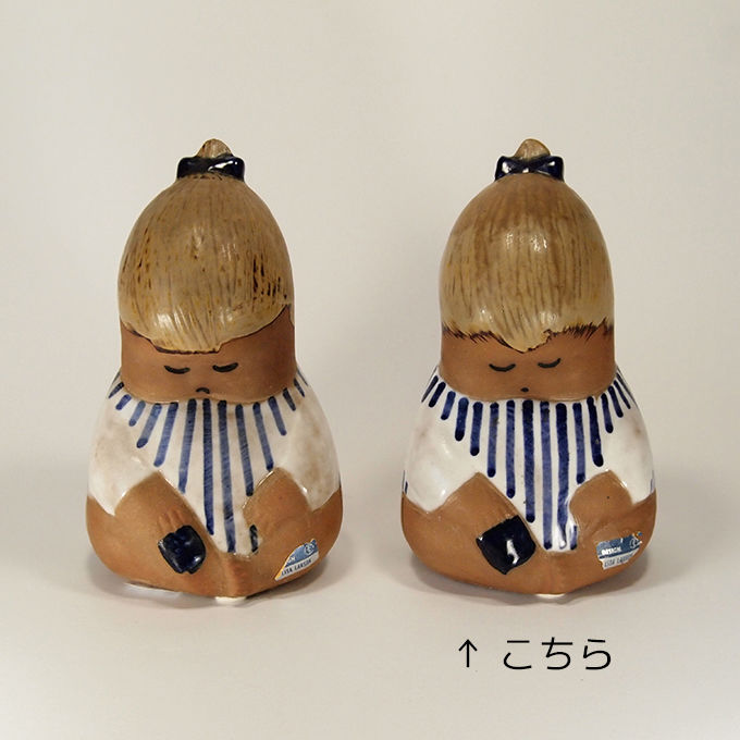 リサラーソン風　ヨハンナ　モチーフ　陶器製　靴べら入れ original