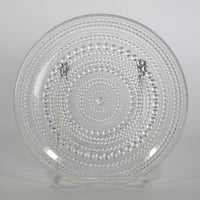 【ヴィンテージ品】イッタラ カステヘルミ プレート（クリア）17cm 15090095