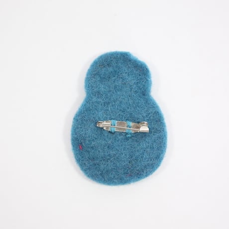【Amica Felt】【新品】「アミカフェルト」"Russian Doll”ブローチ 250701-041