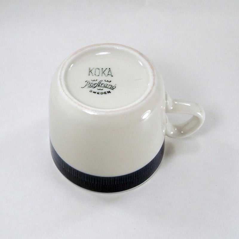 ✨️廃盤✨️ ロールストランド Koka 北欧ヴィンテージ カップ＆ソーサー ヴィンテージ】ロールストランド “KOKA” カップ＆ソーサー I-226,227