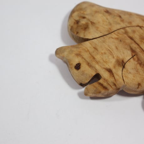 【Wood Jewel】【新品】フィンランド「ウッドジュエル」マグネット "Squirrel （リス）” 250701-127