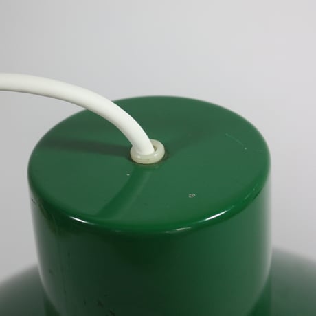 【北欧ヴィンテージ】【PSE認証灯具】デンマーク エナメルシーリングライト 器具直径350mm 全長1040mm 250701-L