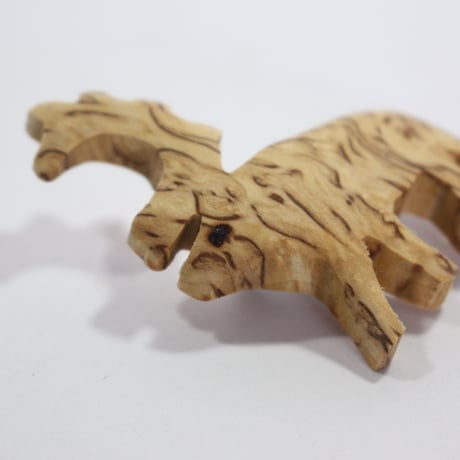 【Wood Jewel】【新品】フィンランド「ウッドジュエル」ブローチ "Reindeer （トナカイ）” 250701-058