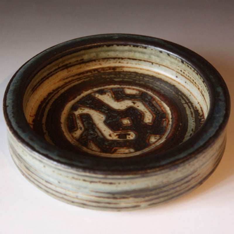 ロイヤル コペンハーゲン 陶器皿 ヨルゲン・モーエンセン作