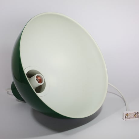【北欧ヴィンテージ】【PSE認証灯具】デンマーク エナメルシーリングライト 器具直径350mm 全長1040mm 250701-L