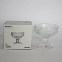 【新品アウトレット 20%OFF】【正規品】イッタラ カステヘルミ　脚付ボウル（クリア）250622-019