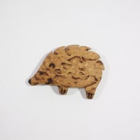 【Wood Jewel】【新品】フィンランド「ウッドジュエル」マグネット "Hedghog （ハリネズミ）” 250701-130