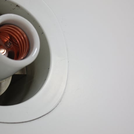 【北欧ヴィンテージ】【PSE認証灯具】デンマーク エナメルシーリングライト 器具直径350mm 全長1040mm 250701-L