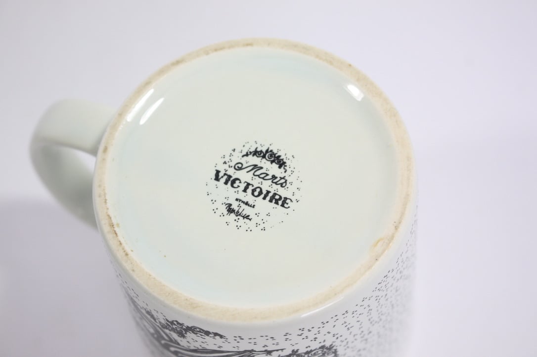 ヴィンテージ】Nymolle/Bjorn Wiinblad/デコレーションマグ/3月 VIC