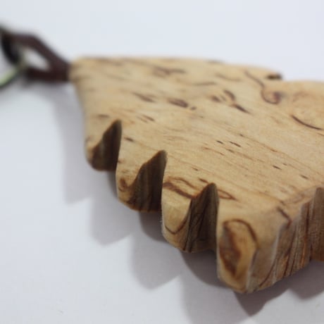【Wood Jewel】【新品】フィンランド「ウッドジュエル」キーリング "Spruce （唐檜）” 250701-066