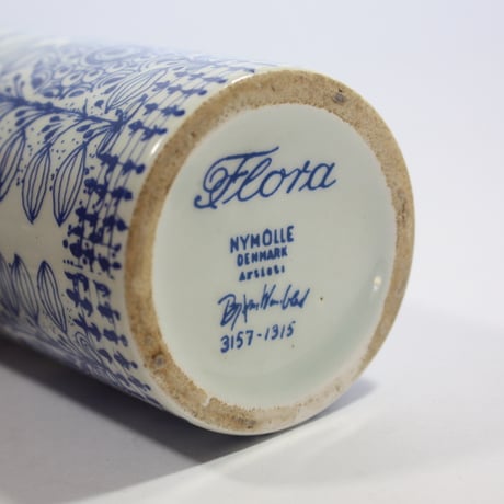 【ヴィンテージ】Bjorn Wiinblad （ビヨン・ヴィンブラッド）デザイン ニモール　フローラ フラワーベース 「FLORA」 3955