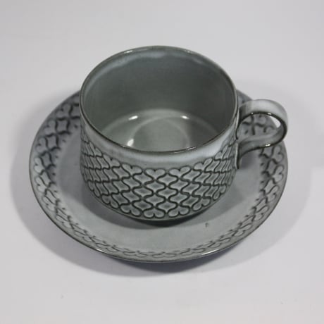 【ヴィンテージ】【ビックサイズ】B&G コーディアル “Cordial“ カップ＆ソーサー　250713-009