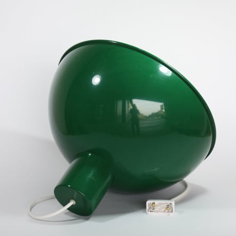 【北欧ヴィンテージ】【PSE認証灯具】デンマーク エナメルシーリングライト 器具直径350mm 全長1040mm 250701-L