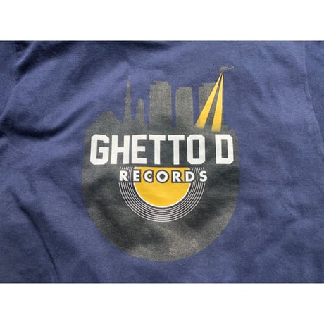 GHETTO D logo Tee Shirts / Navy